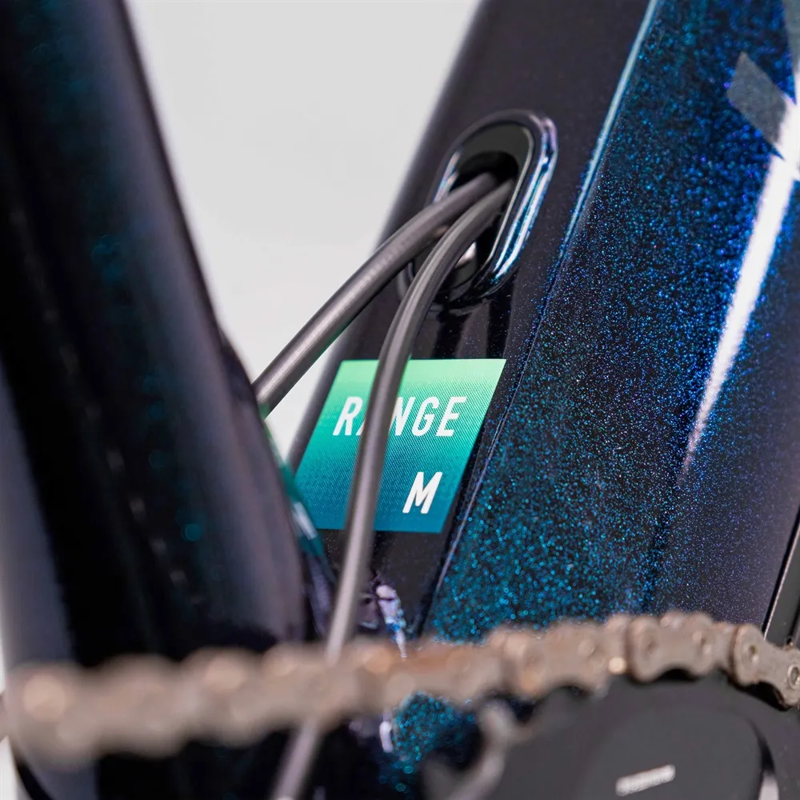 Kinesis UK Range Ride 50 Flat Bar Adventure E-bike in Blue-2